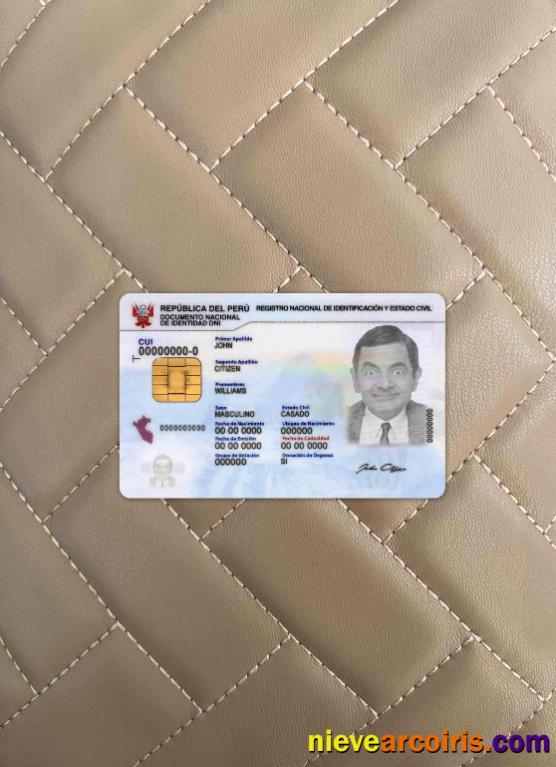 Peru ID photolook